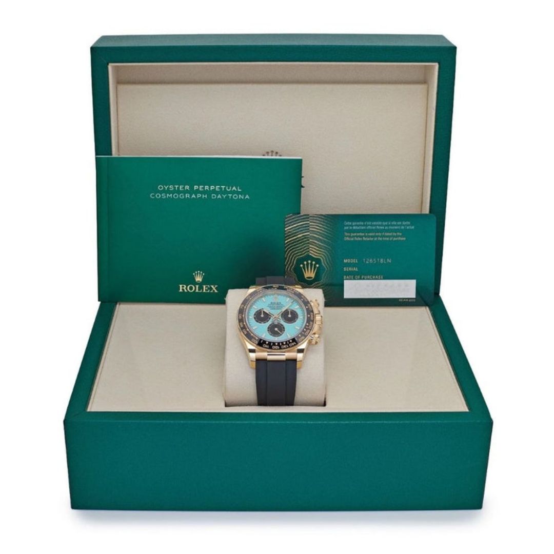 Rolex Daytona “Turquoise Blue” 40 MM