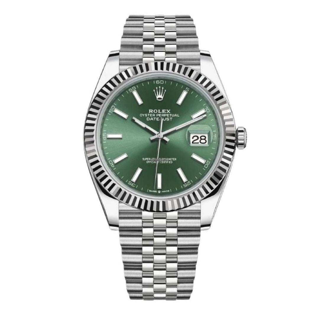 Rolex Datejust “Mint Green” Jubilee 41 MM