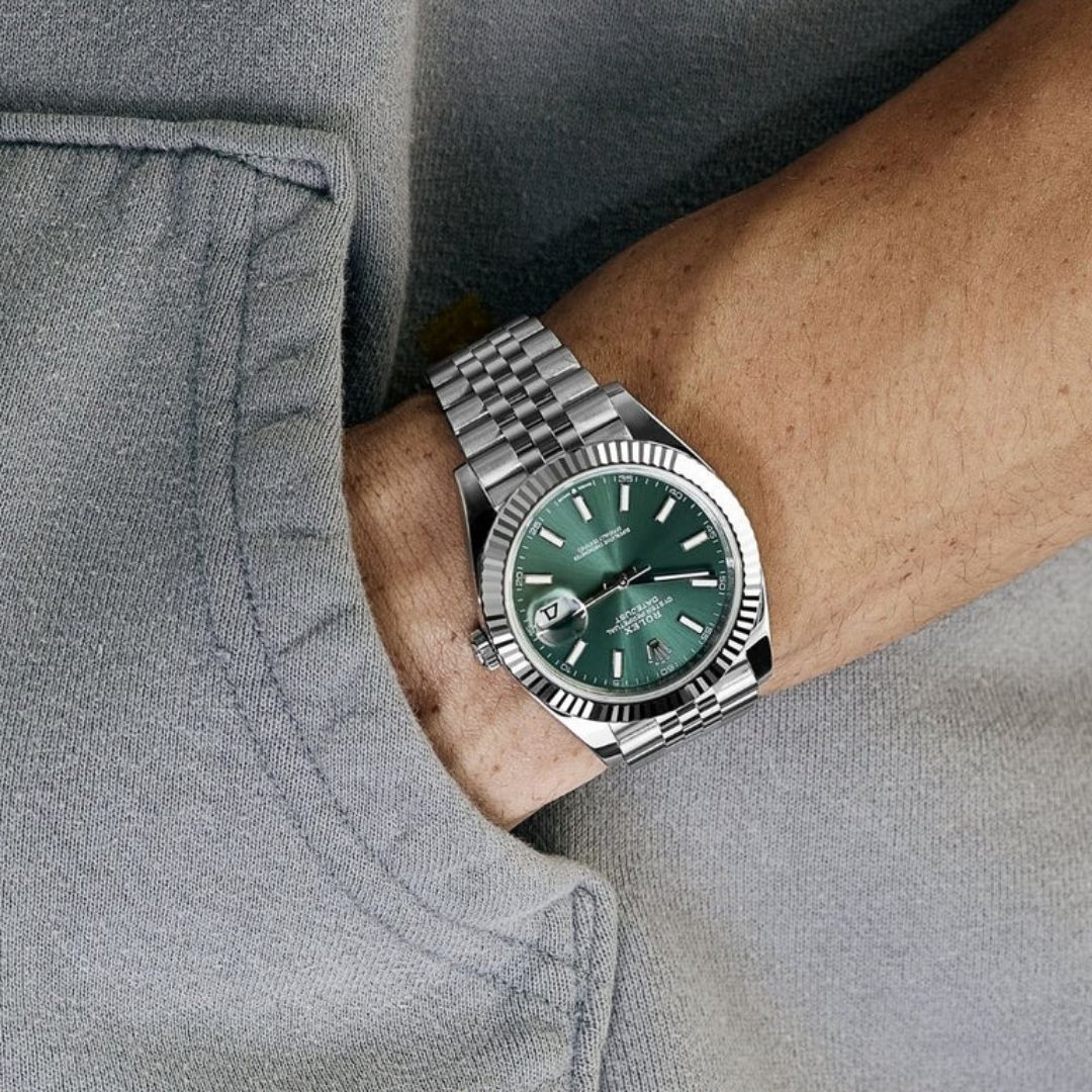 Rolex Datejust “Mint Green” Jubilee 41 MM