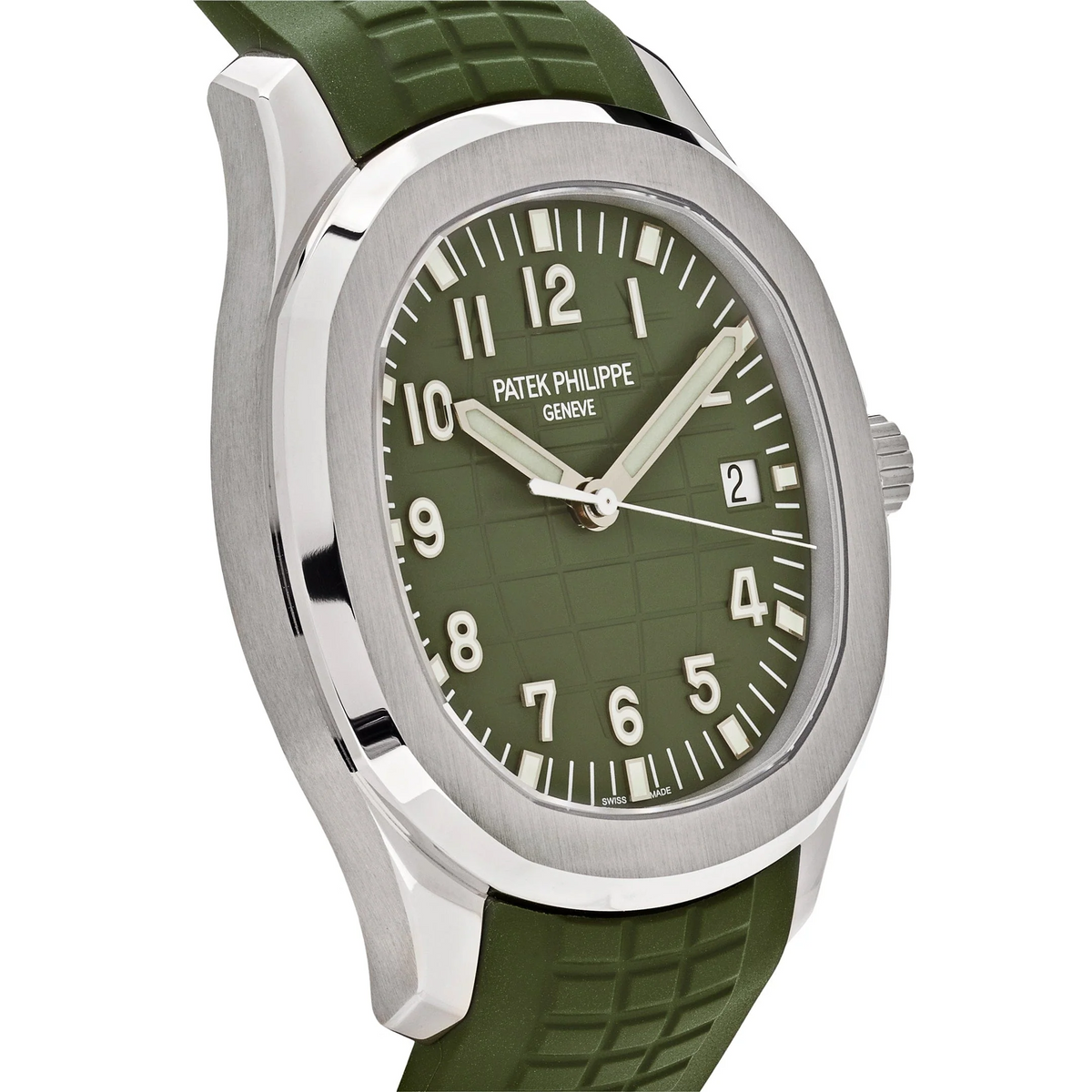 Patek Philippe Aquanaut “Khaki Green” White Gold 42.2 MM