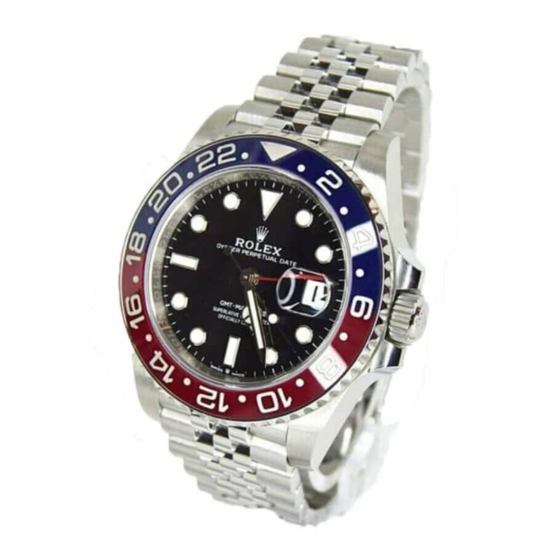 Rolex GMT-Master II Red & Blue Bezel Jubilee 40 MM