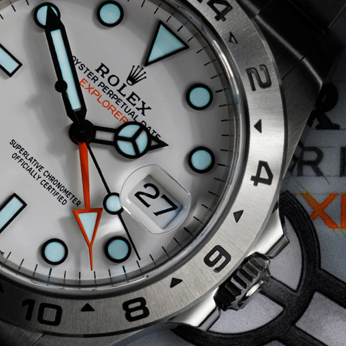 Rolex Explorer II White Dial 42 MM