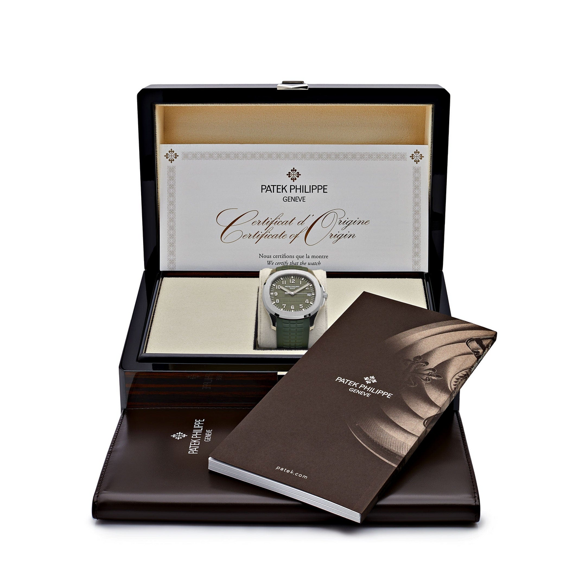 Patek Philippe Aquanaut “Khaki Green” White Gold 42.2 MM
