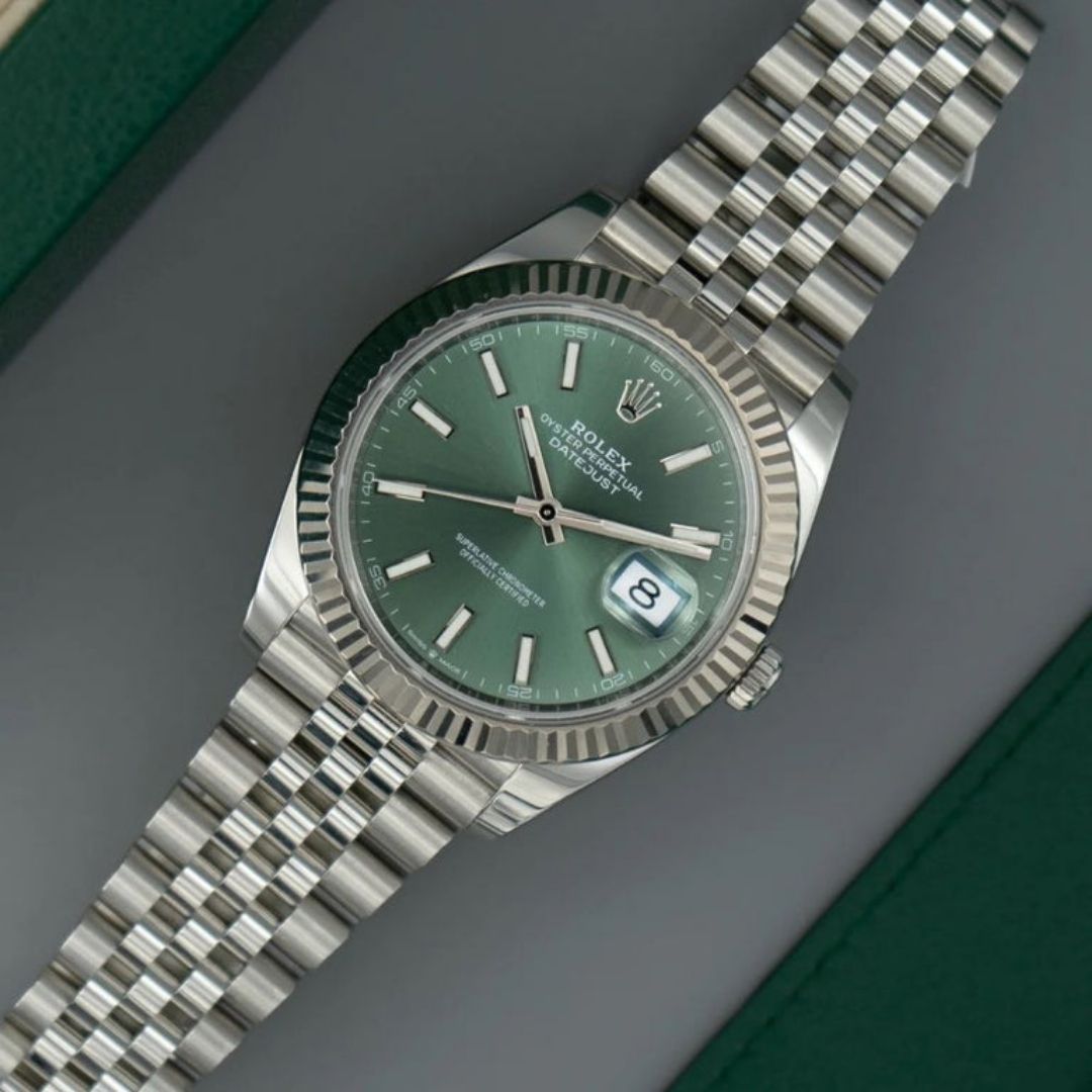 Rolex Datejust “Mint Green” Jubilee 41 MM