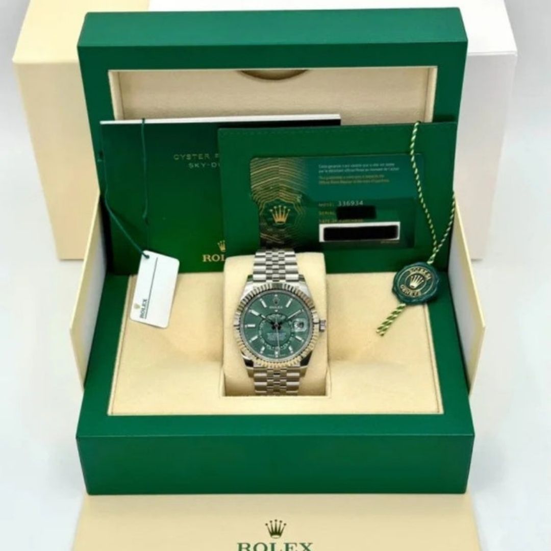 Rolex Sky-Dweller Green Dial 42 MM