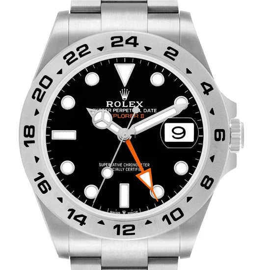Rolex Explorer II Black Dial 42 MM
