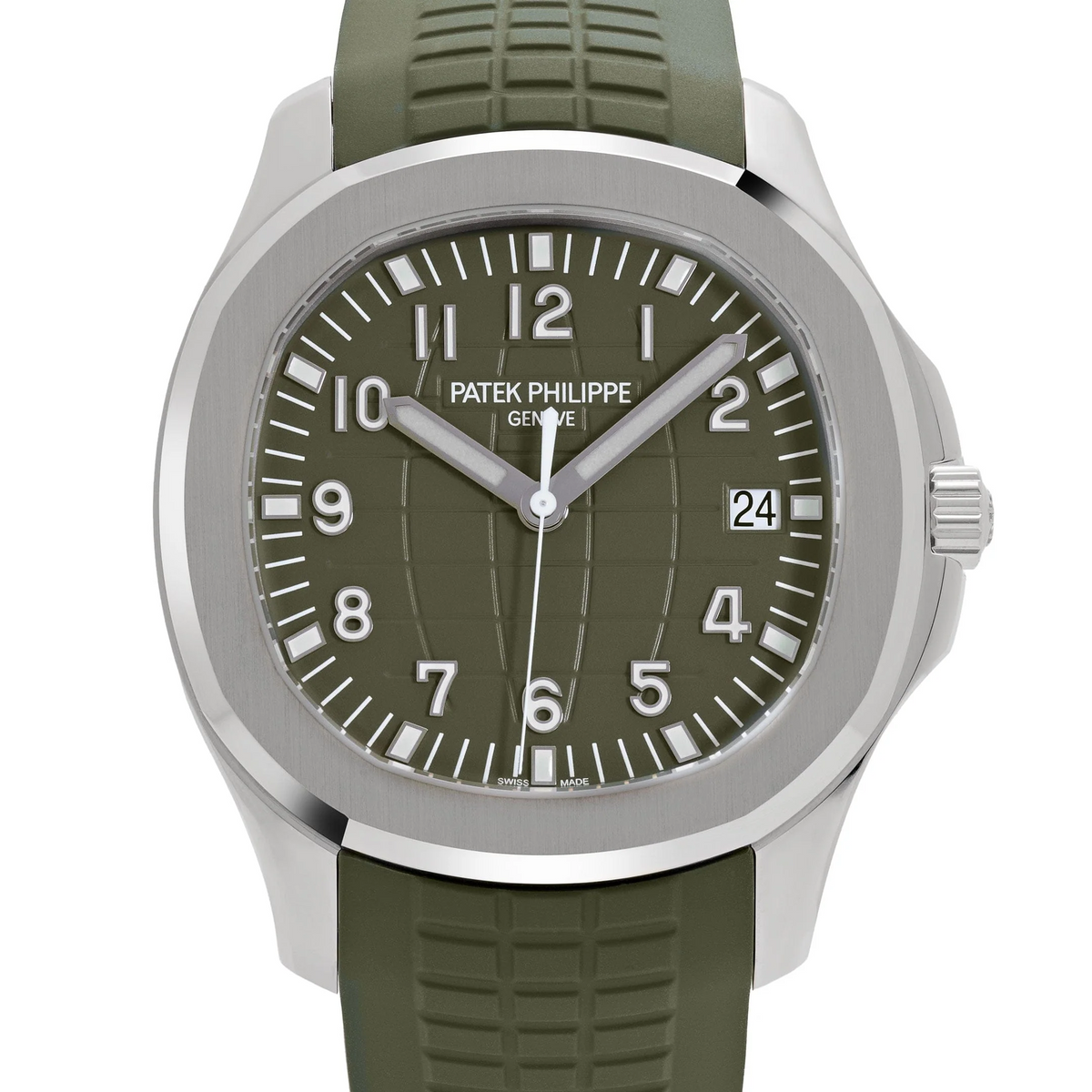 Patek Philippe Aquanaut “Khaki Green” White Gold 42.2 MM