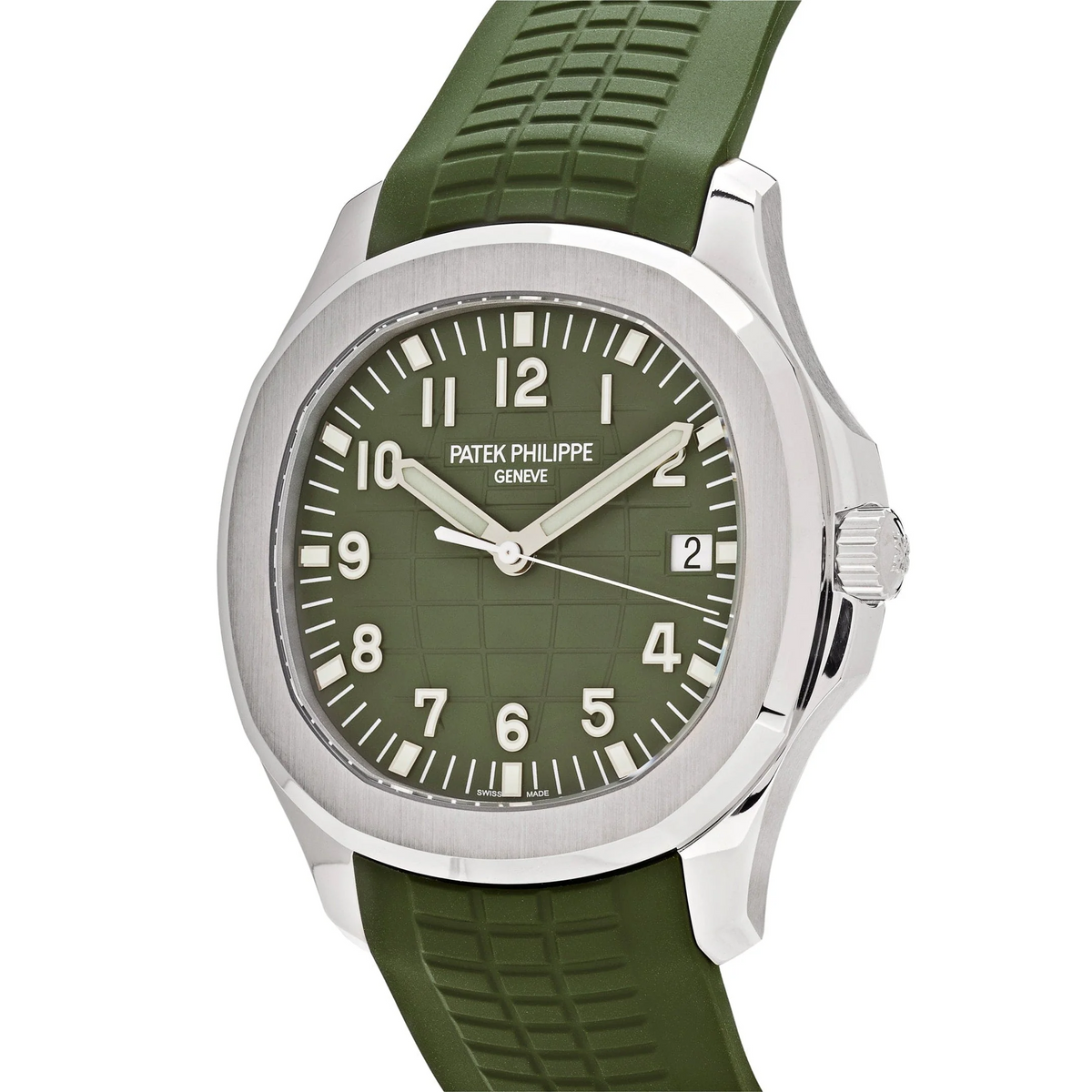 Patek Philippe Aquanaut “Khaki Green” White Gold 42.2 MM